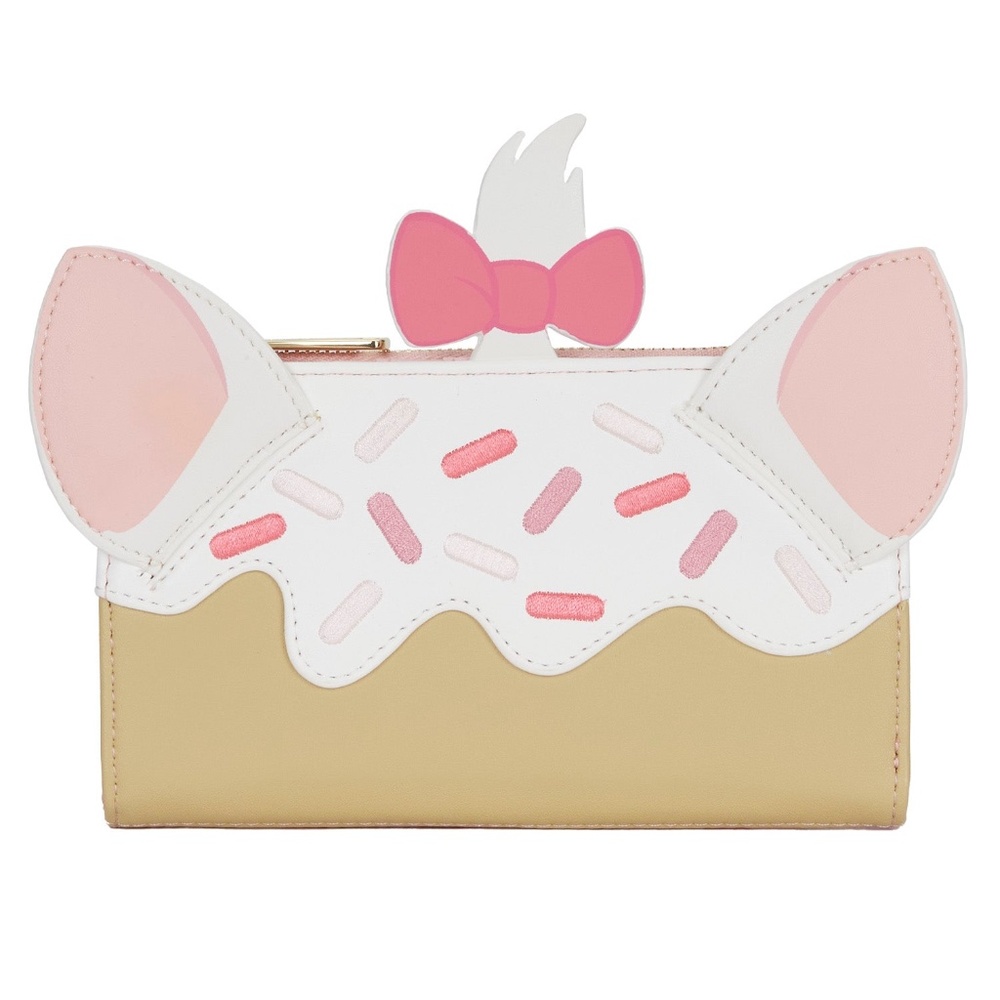 Loungefly Marie Sprinkle Cupcake Cosplay Flap Wallet